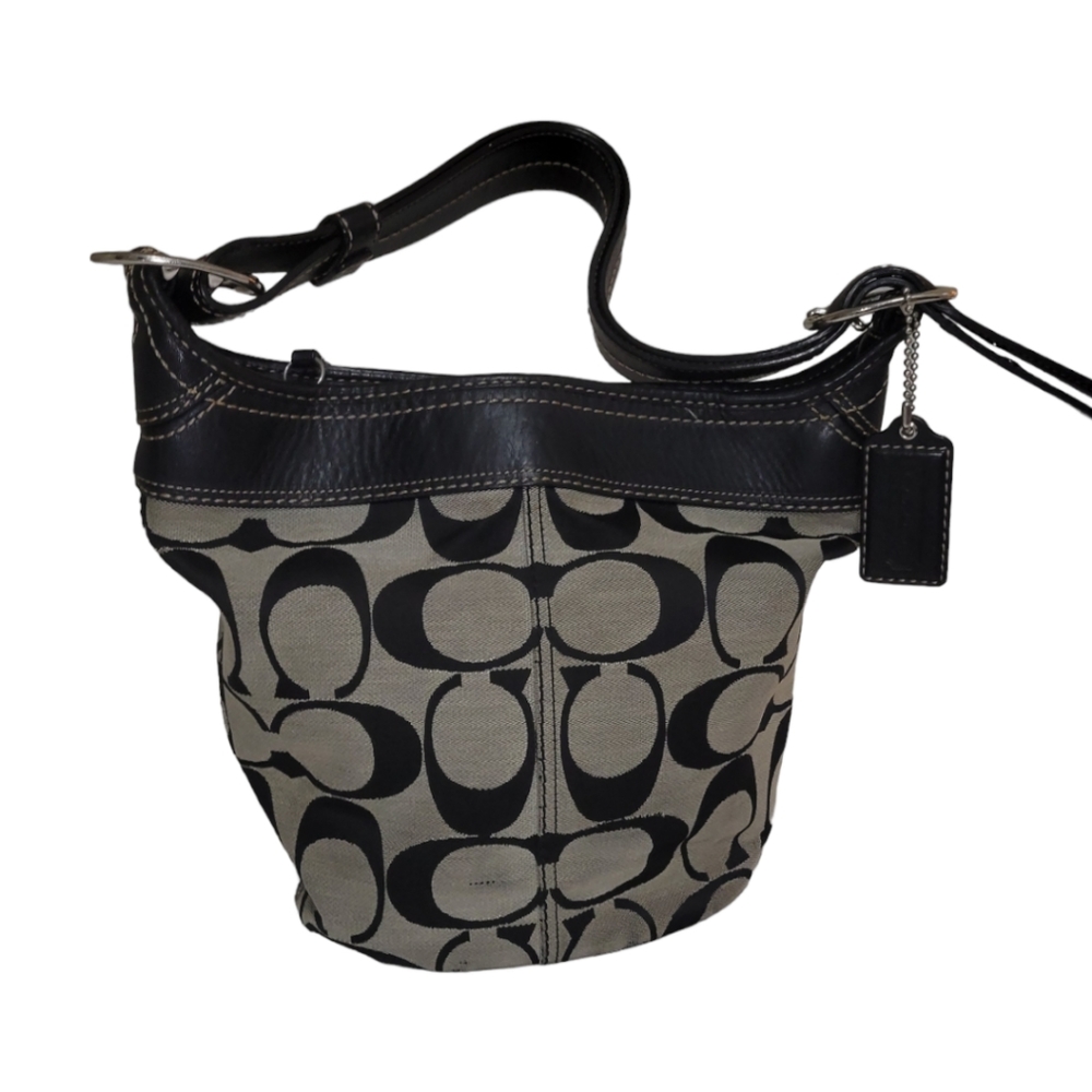 COACH Black Purse Bucket  Shoulder